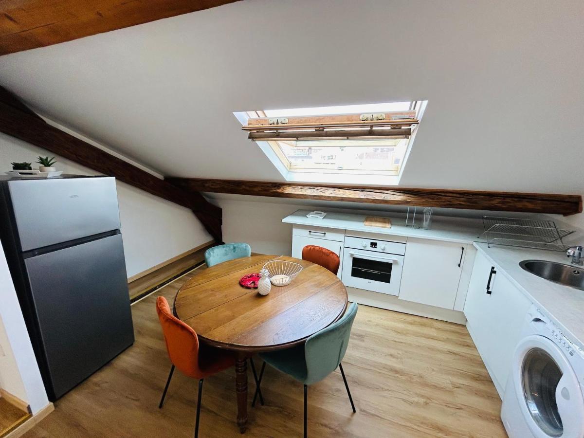 Apartament Les Toits De Thillois Hypercentre Reims Zewnętrze zdjęcie